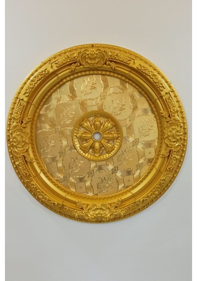Decogold 90 Cm Oval Altın Saray Tavan
