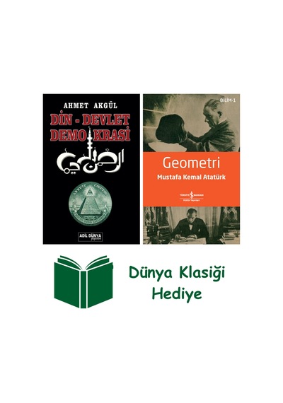 Din-devlet Demokrasi + Geometri + Dünya Klasiği Hediye