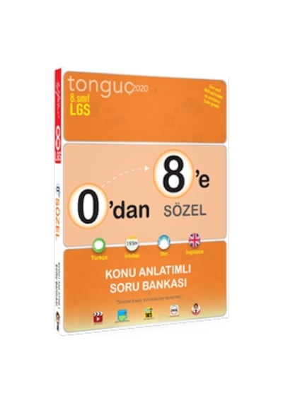 Tonguç Yayınları 0'Dan 8'E Sözel Konu Anlatımlı Soru   Bankası