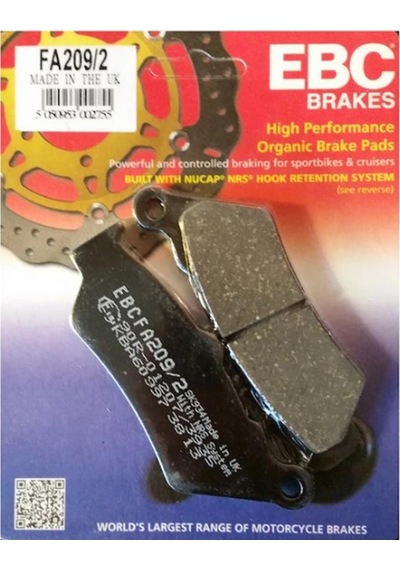 Ebc Fa209/2 Bmw F650/f700/f800/f850 Ön Fren Balatası