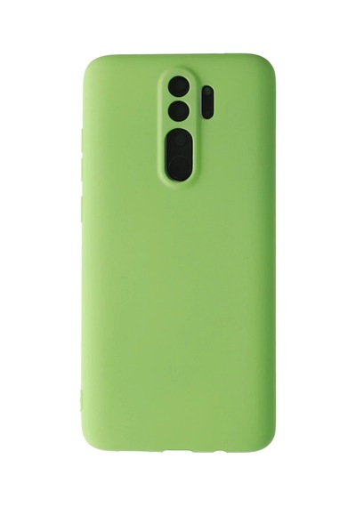 Xiaomi Redmi Note 8 Pro Kılıf First Silikon - Yeşil -