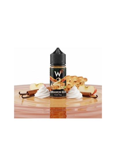 Cinnamon Bear - Premium Aroma 30ml - Elmalı Turta, Tarçın, Krema - Likit Tatlandırıcı