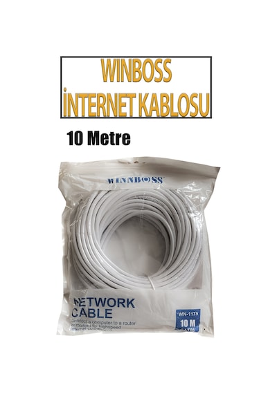 10 Metre Cat5 Internet Kablosu Ethernet Cat 5