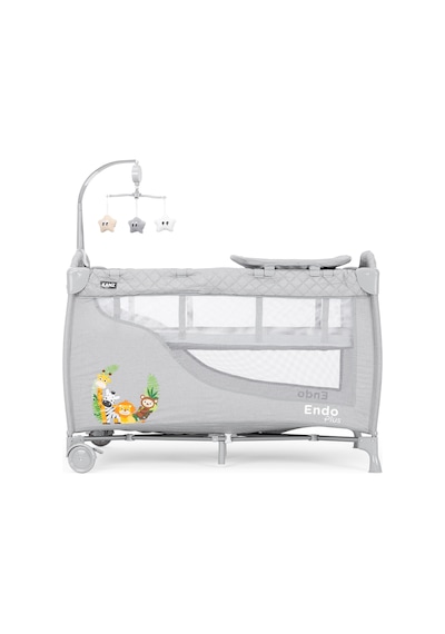 Kanz Endo Plus Park Yatak Ve Oyun Parkı Gri 70 X 110