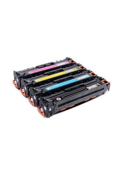 Hp 125A|Cb540A|Cb541A|Cb542A|Cb543A Hp Cm1312 Uyumlu Toner Seti