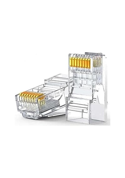 Tkz Cat5 Cat6 Rj45 Cob8p Jack Ethernet İnternet Modem Kablosu Soketi Network Tüm Cat5 Cat6 Uyumlu Soket Rj45 Jack 200