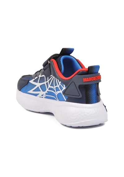 Marcokids Lacivert-kırmızı Cırtlı Erkek Çocuk Spor Ayakkabı 26y304 Lacivert - Kırmızı