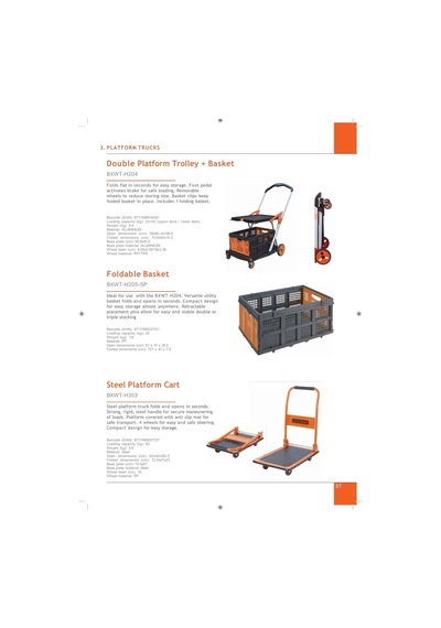 Black + Decker Bh205 25kg Katlanır Çok Amaçlı Taşıma Sepeti