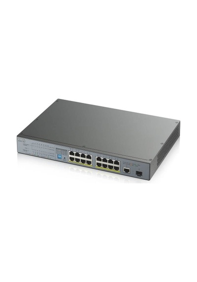 Zyxel Gs1300-18Hp 16Port Poe Gigabit 1Xsfp Prot 170W Yönetilemez