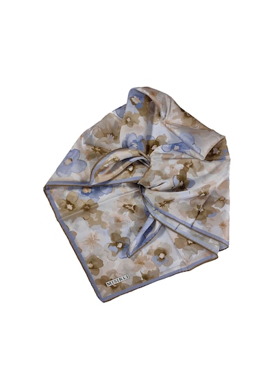 Mim Eşarp Mısırlı Eşarpları Silky Cocoon Trend Polyester Twill Sport Eşarp Turkuaz