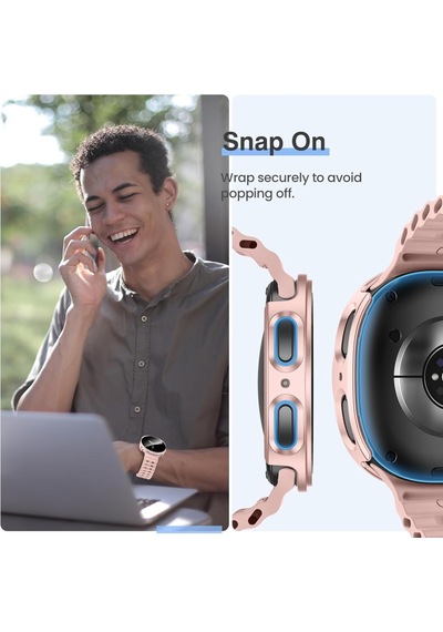 Samsung Uyumlu Galaxy Watch 8 40mm Sert Pc Kasa Ve Ekran Koruyucu 14