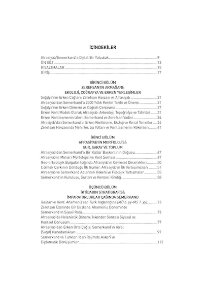 Şarkın İncisi Semerkand Erken Dönem Kent Tarihi