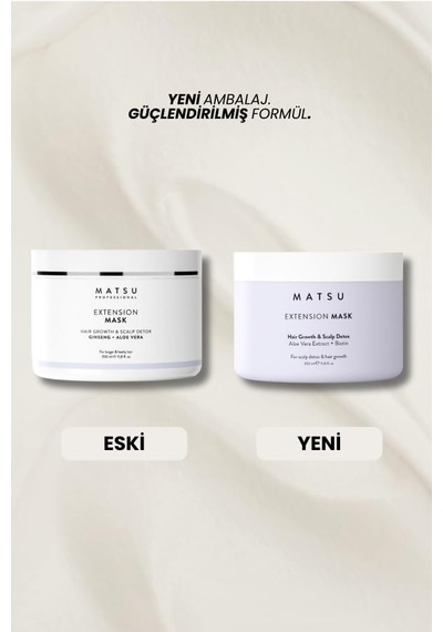 Extension Saç Derisi Maskesi 350 Ml / Arındırma &amp Kök Desteği