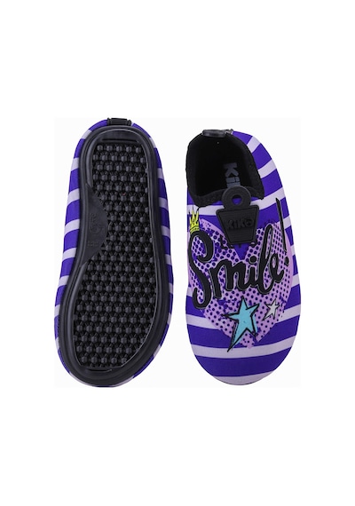 Kiko Kids Smile Havuz Plaj Kız Çocuk Deniz Ayakkabısı 7532 Mor Mor