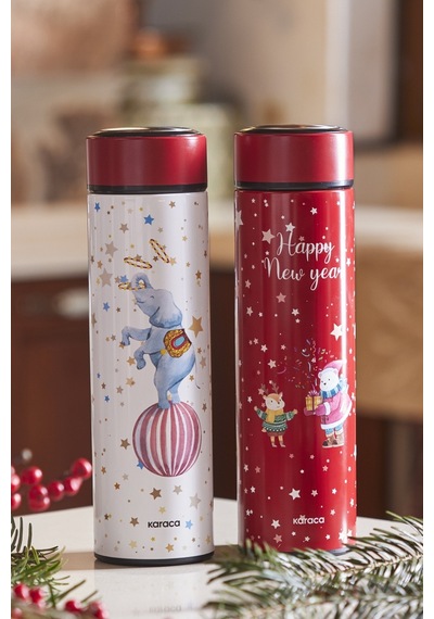 Karaca New Year Elephant Termos 500 ml