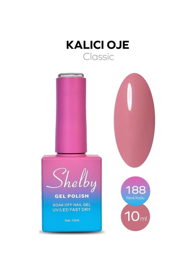 Shelby 10 Ml. A188 Kalıcı Oje