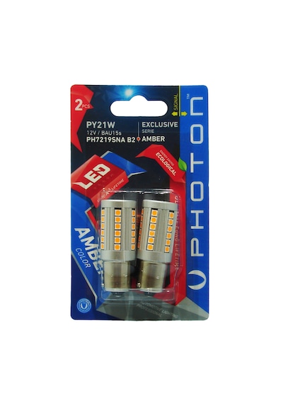 Photon P21w 93 Amber Sinyal Led 2'li Blıster