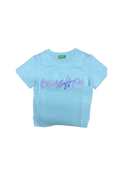 Kız Çocuk T-shirt Mavı