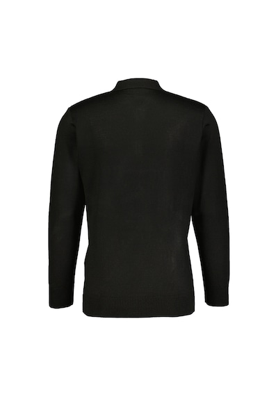 Finesuits Erkek Desenli Yünlü Kazak 2422201024.dsfpyr Siyah