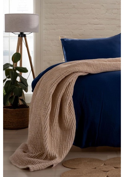 Area Serisi Çift Kişilik Yorgan,%100 Pamuk, 240x260 Cm, Ultra Yumuşak, 4 Mevsimlik, 5 Renk Seçenekli Bej, Çift Ki Diğer