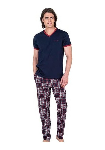 Pierre Cardin 6046 V Yaka Pijama Takımı 001