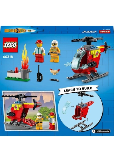 LEGO® City 60318 İtfaiye Helikopteri 53 Parça