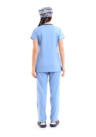 Bflex Soft Yarasa Kol Takım - 6413 Açık Mavi-7229