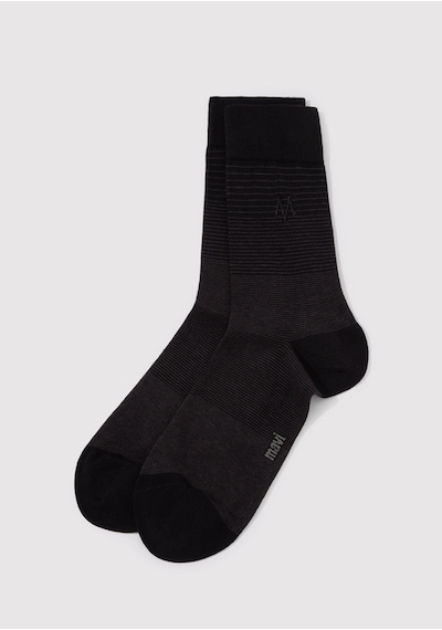 Mavi - Erkek Siyah Socket Socks 0911364-900 Siyah