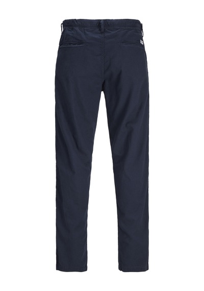 Jack & Jones Erkek Keten Karisimli Rahat Kesim Pantolon - Kane - 12274977 Lacivert