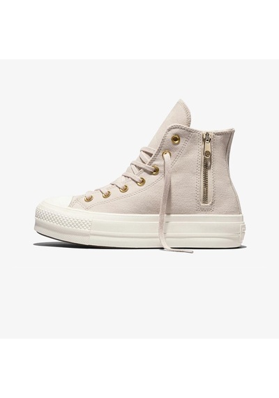Converse Chuck Taylor All Star Platform Lift Kadın Günlük Spor Ayakkabı C-cona18386b10134 Bej