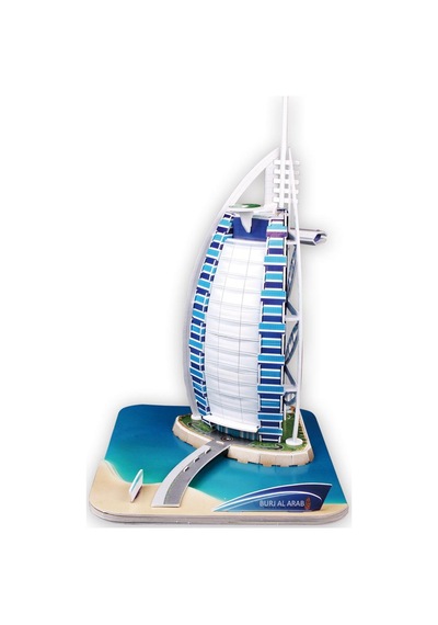 Cubic Fun 3D 44 Parça Puzzle Burç El Arap - Dubai