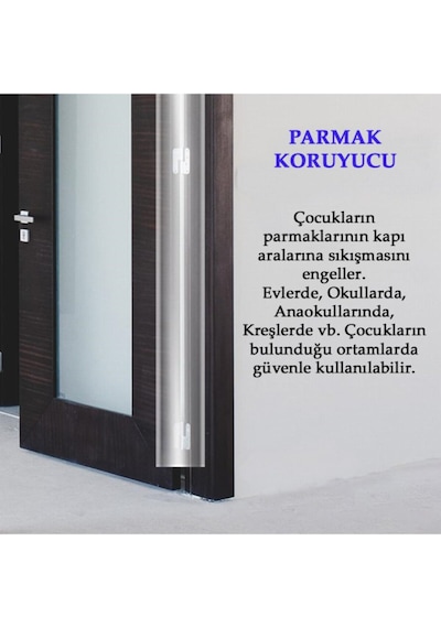 Parmak Sıkışma Önleyici - Kapı Güvenlik Ürünü Çok Renkli