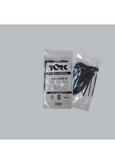 Tork Siyah Kablo Bağı 2,5x100 Standart