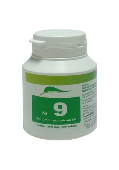 Schüssler Tuzları No: 9 Natriumphosphoricum D6 Diğer