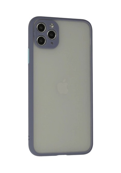 İphone 12 Pro Kılıf Montreal Silikon Kapak - Gri
