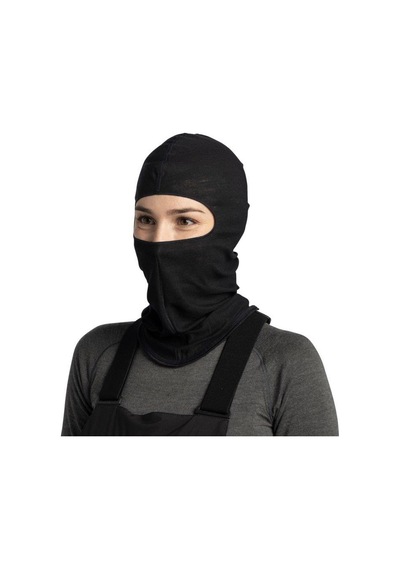 Buff Merino Lightweight Balaclava Solid Mask-138841.999 Siyah