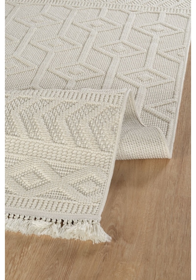 Kaşmir Halı 7/24 Iskandinav Zade 100 x 300  CM Salon Mutfak Halısı Yolluk Kilim