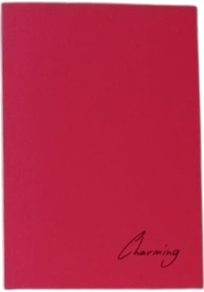 Tokaç A4 Pp Kapak Dikişli 40 Yp Kareli Defter-kırmızı