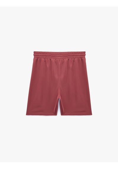 Koton Straight Fit Cepli Beli Bağcıklı Spor Şort Gül Kurusu 6sam40133nk