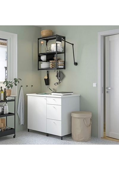 Ikea Dımpa Atık Ayırma Torbası, Açık Gri-bej, 50 Lt