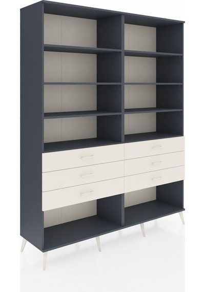 Hyperion Gardrop 8 Raflı 6 Çekmeceli 176x44x221 Antrasit-antrasit/aytaşı Antrasit/aytaşı Hyperion Gardrop 8 Raflı 6 Çekmeceli 176x44x221 Antrasit-antrasit/aytaşı Antrasit/aytaşı