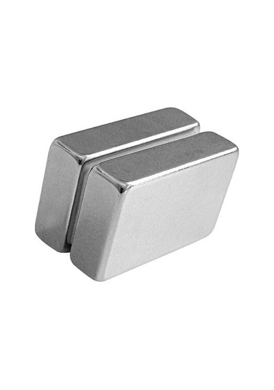 2 Adet 40Mm X 25Mm X 10Mm Köşeli Güçlü Neodyum Mıknatıs
