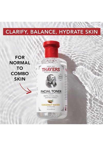 Thayers Cadı Fındığı ve Hindistan Cevizi İçerikli Tonik 355 ML
