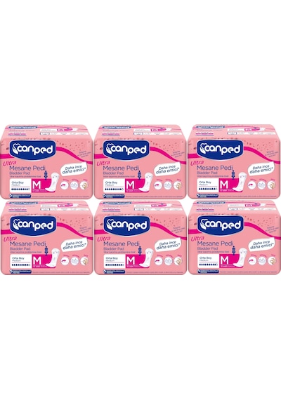 Canped Mesane Pedi Ultra Medium-Orta 72 Adet
