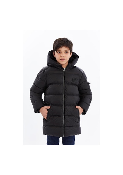 Erkek Çocuk Şişme Mont 51331 Siyah