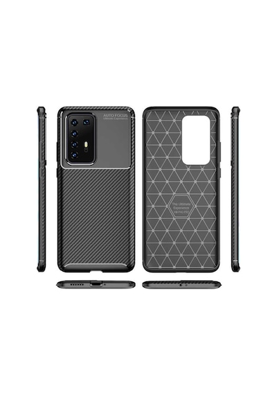 Huawei P40 Pro Kilif Karbon Silikon Case 433856358