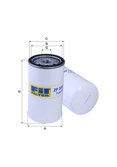 Fıl Zp3003f Mazot Filtresi Mitsubishi Zp3003f Fn0245 Fn0245
