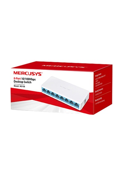 TP-Link Mercusys Ms108 10 /100 Mbps 8 Port Ethernet Switch