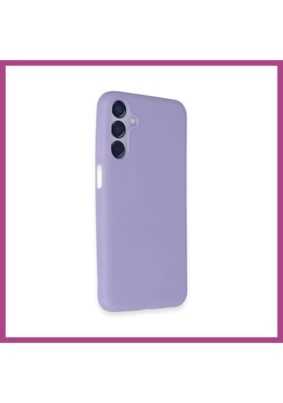 Gees Global Samsung Galaxy M15 Uyumlu Kılıf First Silikon - Lila Gbzs