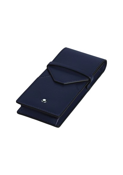 Montblanc Envelope 3lü Kalem Kılıfı 221370 Lacivert